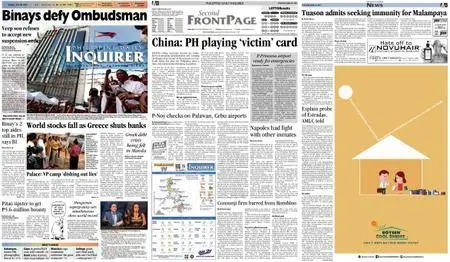 Philippine Daily Inquirer – June 30, 2015