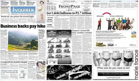 Philippine Daily Inquirer – April 16, 2008