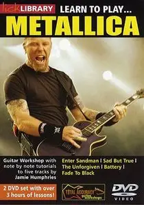 Lick Library - Learn to Play Metallica Volumes 1 & 2 Perfect Partner Series