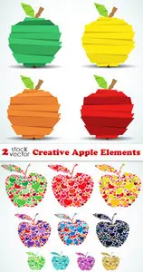 Vectors - Creative Apple Elements