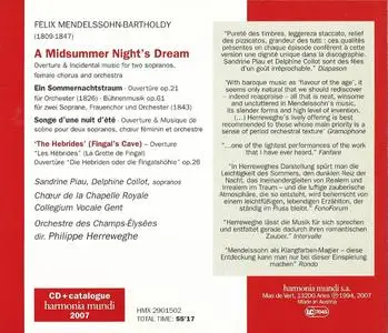 Philippe Herreweghe - Mendelssohn: A Midsummer Night's Dream (1994)