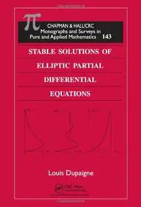 Stable Solutions of Elliptic Partial Differential Equations (repost)