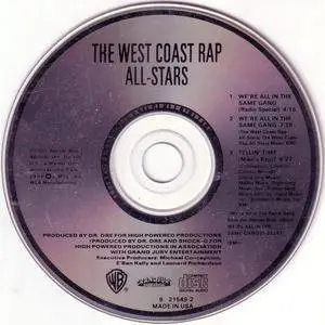 The West Coast Rap All-Stars - We're All In The Same Gang (US CD5) (1990) {Warner Bros.} **[RE-UP]**