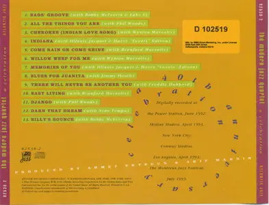 The Modern Jazz Quartet - A 40th Anniversary Celebration (1994)