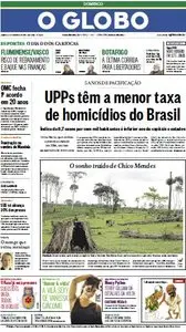  Jornal O Globo - 8 de dezembro de 2013 - Domingo