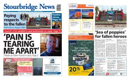 Stourbridge News – November 18, 2021