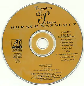 Horace Tapscott - Thoughts of Dar es Salaam (1997)