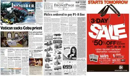 Philippine Daily Inquirer – September 27, 2012