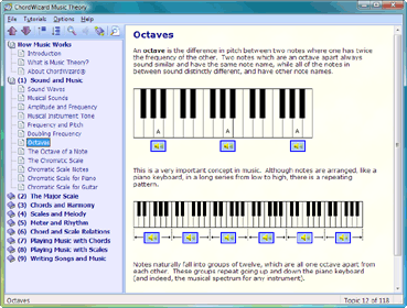 ChordWizard Software Music Theory 3.01i