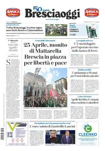 BresciaOggi - 26 Aprile 2024