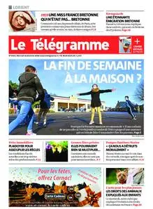 Le Télégramme Lorient – 16 décembre 2020
