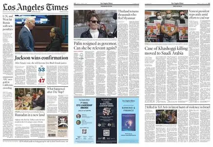 Los Angeles Times – April 08, 2022
