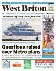 West Briton Falmouth - 28 September 2023