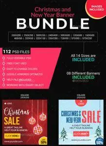 GraphicRiver - Christmas and New Year Banner Bundle