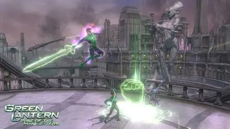 Green Lantern: Rise of the Manhunters (2011/ENG/XBOX360/PAL)