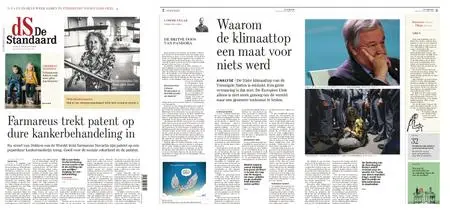 De Standaard – 16 december 2019