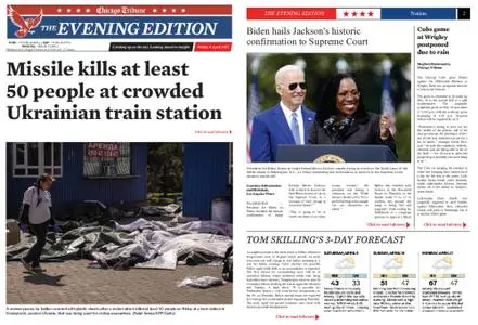 Chicago Tribune Evening Edition – April 08, 2022