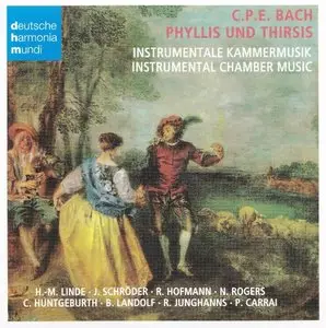 Bach CPE - Phyllis und Thirsis, Instrumental Chamber Music  (Rosmarie Hofmann, Nigel Rogers)