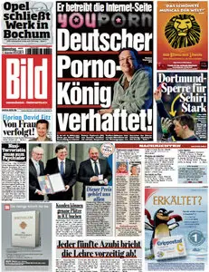 Bild Zeitung vom 11 Dezember 2012