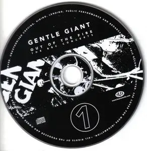 Gentle Giant - Out Of The Fire, The BBC Concerts (1973-1978) {2CD Set, Hux Records HUX008 rel 1998}