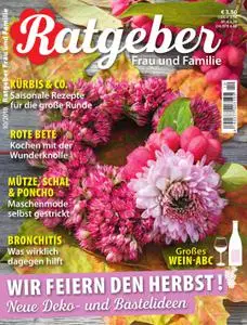 RATGEBER Frau und Familie – 28 September 2018