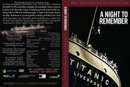 A Night to Remember (1958)