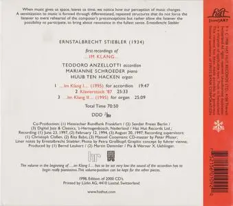 Ernstalbrecht Stiebler - ...IM KLANG... (1998)