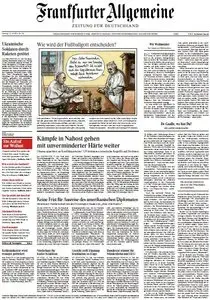 Frankfurter Allgemeine Zeitung vom Samstag, 12. Juli 2014