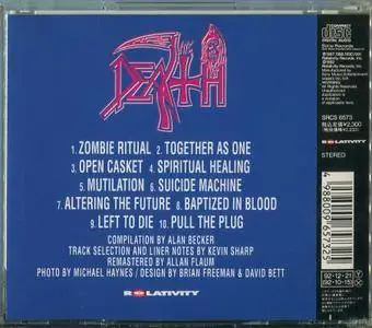 Death - Fate: The Best Of Death (1992) [Sony Records SRCS 6573, Japan]