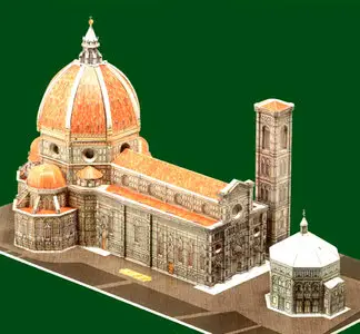 Detailed Architectural Paper Model (N°36)