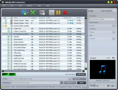 4Media MP3 Converter 6.3.0 Build 1027 