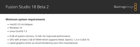 Blackmagic Design DaVinci Fusion Studio 18.0b2 Linux