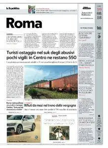 la Repubblica Roma - 10 Agosto 2018