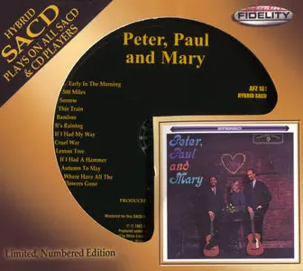 Peter, Paul And Mary - Peter, Paul And Mary (1962) [Audio Fidelity 2014] PS3 ISO + DSD64 + Hi-Res FLAC