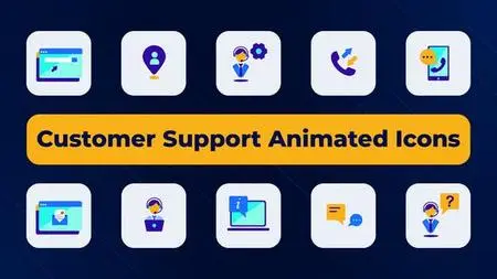 Customer Support Animated Icons 50997499