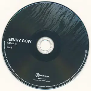 Henry Cow - Concerts (1976) [2015, Belle Antique Japan, BELLE-152409-10]