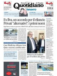 Quotidiano di Puglia Taranto - 8 Gennaio 2024