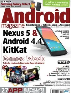 Android Magazine Italia No.27 - Dicembre 2013/Gennaio 2014