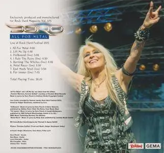 Doro - All For Metal: Live At Rock Hard Festival 2015 (2018)