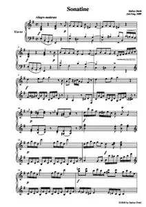 Sonatine (in E-Minor, classical)