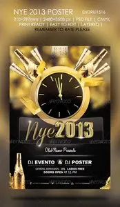 GraphicRiver New Year 2013 Poster