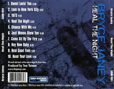 Bryce Janey - Heal The Night (2006)
