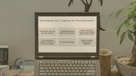 Increasing Productivity by Beating Procrastination