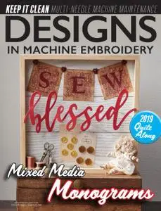 Designs in Machine Embroidery - January-February 2019