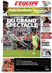 L'Equipe du Mercredi 13 Mai 2015