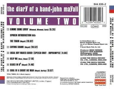 John Mayall & The Bluesbreakers - The Diary Of A Band Vol. 1 & 2 (1968)