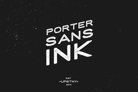 CreativeMarket Porter Sans Ink - Regular and Italic