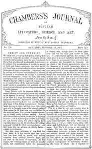 «Chambers's Journal of Popular Literature, Science, and Art, No. 720, October 13, 1877» by Various