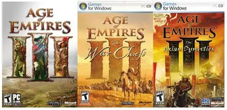 Age of Empires III (3) + WarChiefs + Asian Dynasties