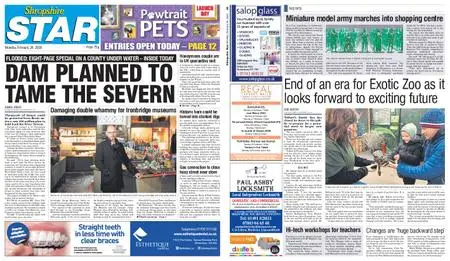 Shropshire Star Shrewsbury Edition – February 24, 2020